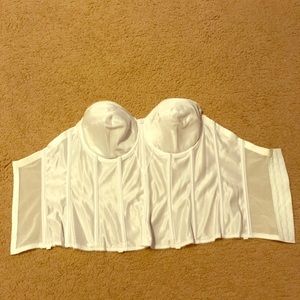 Dominique strapless bra corset